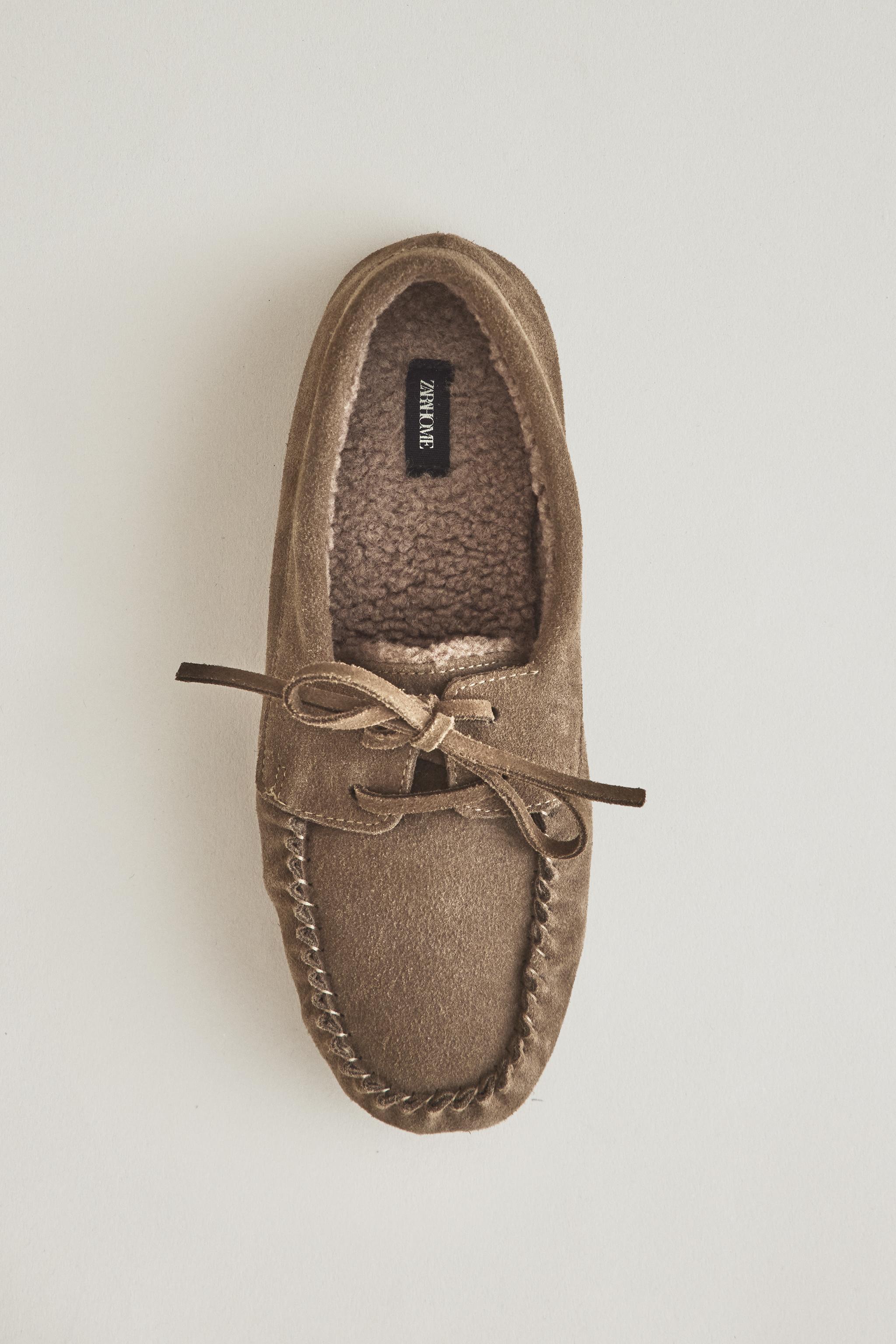 WARM LEATHER LOAFERS